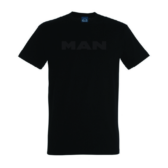 MAN Driven Lifestyle Range - T-Shirt Black